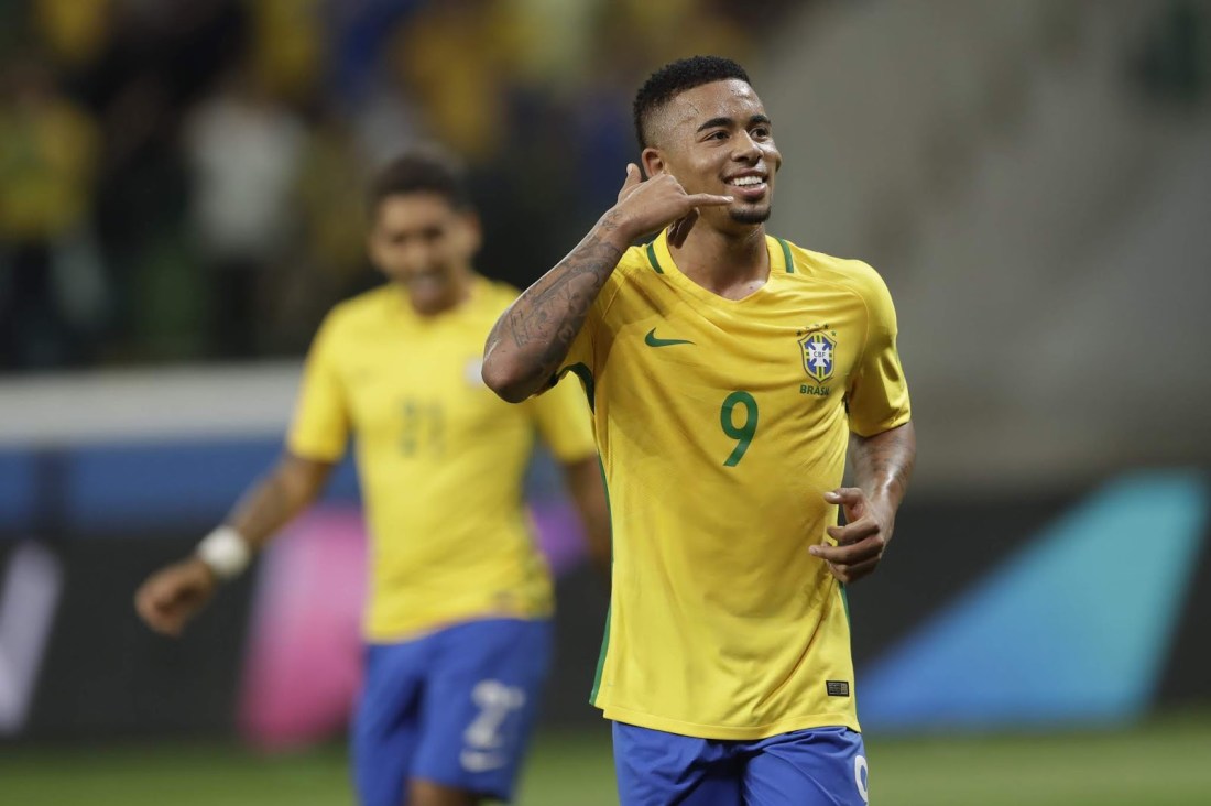 JESUS APIGA MBILI BRAZIL DHIDI YA JAMHURI YA CZECH